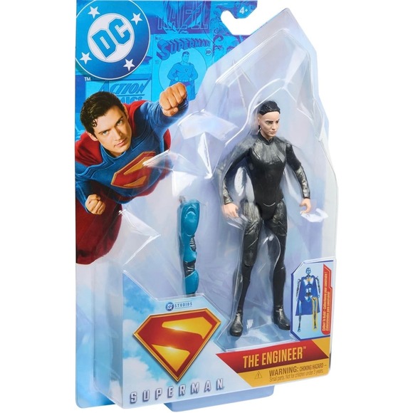 Other - DC Studios Superman The Engineer Action Figure New Sealed Movie Toy 4+